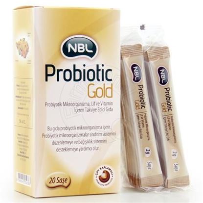 NBL - Probiotic Gold 20 Stick Saşe 8699540250383 | Fiyatı Özellikleri ve Faydaları | Cosmovitamin...
